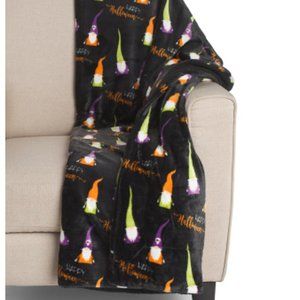 THRO Gamila Halloween Gnome Sherpa Throw